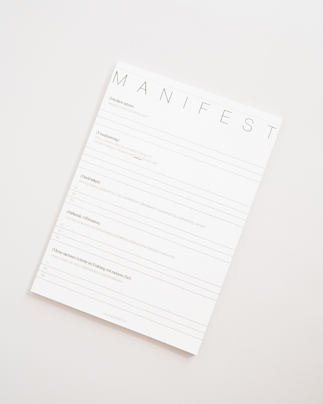 Manifest Block